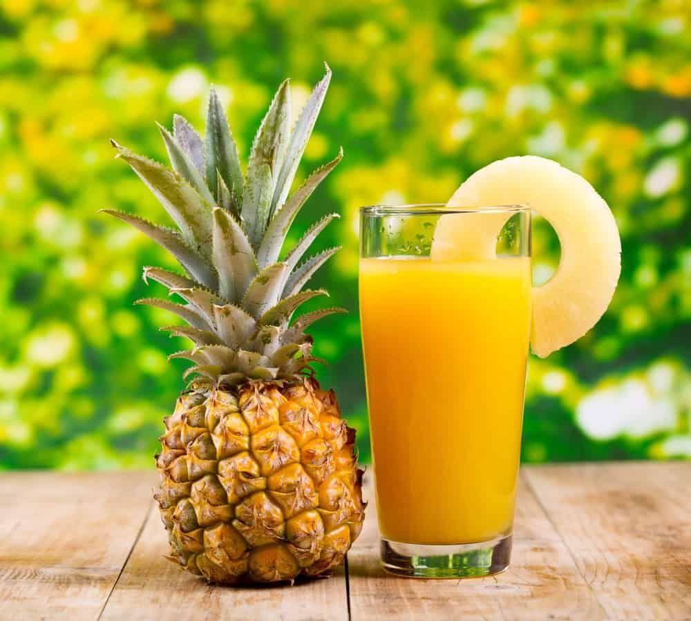 le jus d’ananas